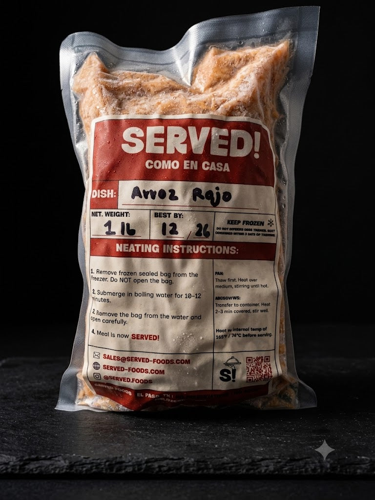 Arroz rojo 1 lb (2-3 servings)