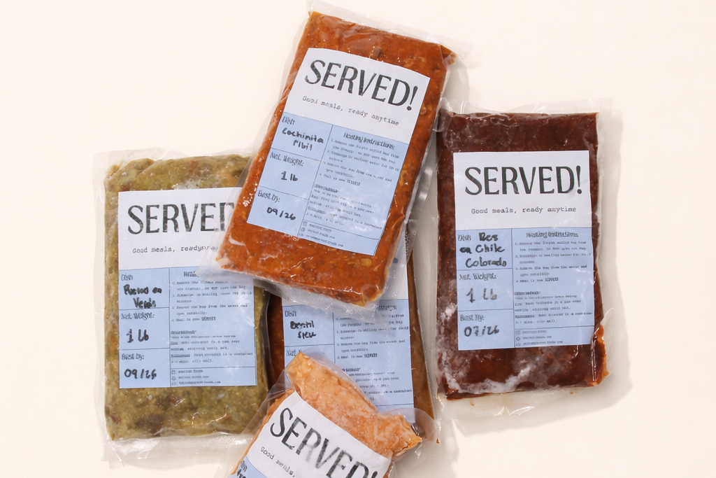 Barbacoa de res 1 LB (2-3 SERVINGS) (FROZEN)